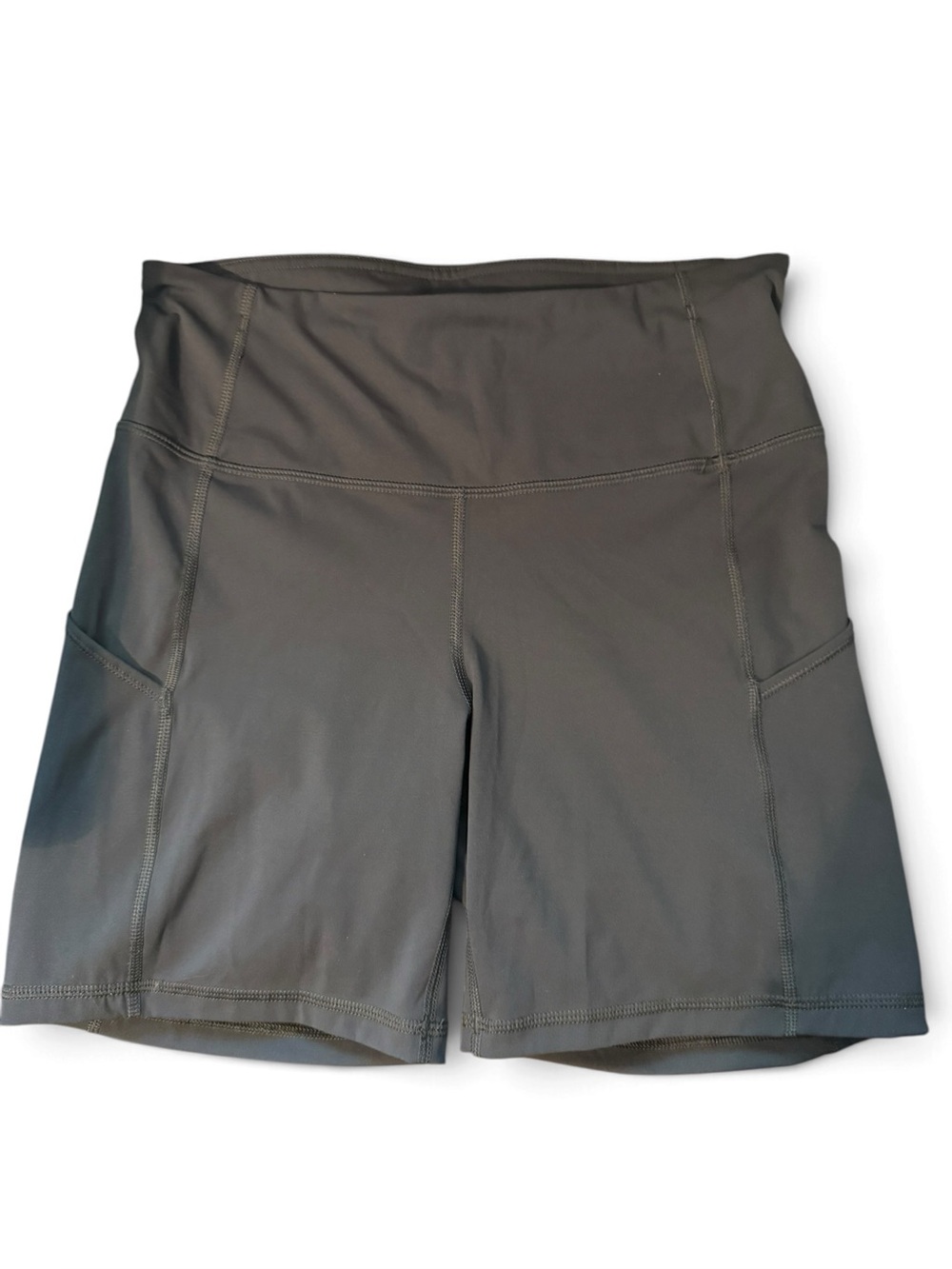 CRZ Yoga Gray Biker Shorts Size Medium